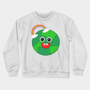 Happy Earth Crewneck Sweatshirt